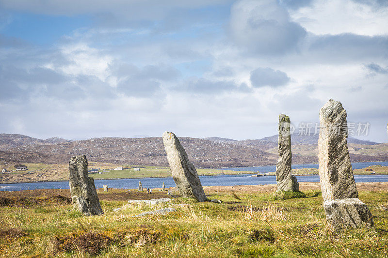 Callanish III站立的石头